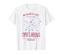 Cupid's Arrows Heartbreaker Season Retro No Heart is Safe Camiseta