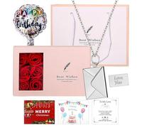 Cupimatch Collar Envolvente de Foto Personalizado Colgante Personalizable de Libro de Acero Inoxidable - Joyería con Medallón Grabado con Mensaje de Regalo Secreto para Parejas y Familia