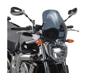Cupolino GIVI Ahumado Claro 140D YAMAHA FZ6 2004 2005 2006 (SOLO PLEX)