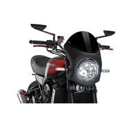 Cupolino Semicarenato Para Kawasaki Z900 Rs Se 22-24 Negro-Negro