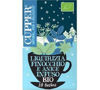 Cupper - 20 Bolsitas de Infusiones Ecológicas con Regaliz, Hinojo y Anís