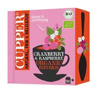 CUPPER - INFUSION DE ARANDANO Y FRAMBUESA BIO, 50 BOLSAS