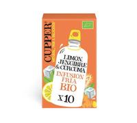 Cupper Infusión Fría Limón Jengibre Cúrcuma 27g