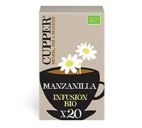 Cupper - Infusiones Ecológicas Manzanilla - Sin Azúcar Añadido - 20 Bolsas