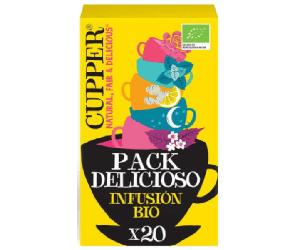 Cupper Pack Delicioso Infusión BIO 20 Filtros