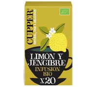 Cupper Supreme Infusión Limón y Jengibre BIO 20 Bolsitas
