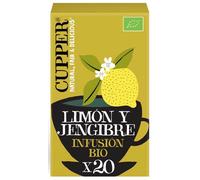 Cupper Supreme Infusión Limón y Jengibre BIO 20 Bolsitas