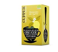 CUPPER Té de limón con jengibre 50g 20 sobres