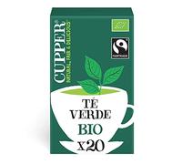 Cupper Té Verde Ecológico, 20 Bolsitas