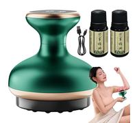 Cupping Massager - Herramienta de masaje de celulitis eléctrica, succión ajustable de 9 niveles con calor soportable, recuperación muscular inteligente confiable | Herramienta de escultura corporal pa