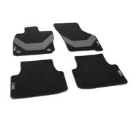 Cupra Alfombrillas de Velours Premium MHEV Dynamic, Compatible con Cupra Leon 4 y Formentor Facelift 2024+, Material TFG-Velours, Negro/Cobre/Azul, Juego de 4 Piezas, Delanteras y Traseras