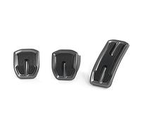 Cupra Pedales Deportivos Original, Set de 3 Piezas, Aluminio Oscuro, Compatible con Cupra Ateca/Formentor/Leon, Manual, 5FA0642009DG