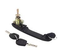 Cupsofu 6K0837205 6K0837206 Manija de Puerta Delantera Izquierda Derecha Barril de Bloqueo para Galaxy 33Mm Pin de Longitud