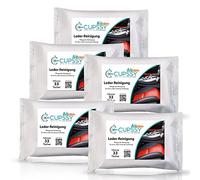Cupssy® AirWipes | Limpieza de cuero | Limpia superficies de cuero en el interior del vehículo | Limpieza sin rayas sin dejar arañazos | Protege el cuero aumenta la durabilidad | 5 x 33 unidades