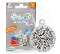 Cupssy VacuFresh - Perfume para la cocina, para ropa fresca, cabe en el filtro de aire y bolsa de aspiradora, 5 x AirPad