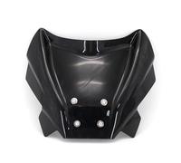 Cupula Carenabris Deflector De Parabrisas para Motocicleta para KEEWAY RKF 125 (2018-2021) Parabrisas Deflector Motocicleta(Negro)