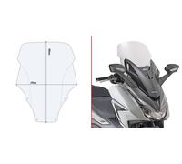 GIVI D1187ST Parabrezza Trasparente Specifico Per Honda Forza 125 350 2021