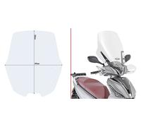 Cúpula Givi transparente para KYMCO PEOPLE / S 150 20-26 | PEOPLE / S 125 20-26 | PEOPLE / S 200 20-26