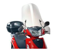 GIVI 137AG Parabrisas Airstar Transparente con Abe, 640 mm de Alto, 710 mm de Ancho, con Portegecantos