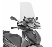 Cúpula Givi transparente para PIAGGIO BEVERLY 300 / TOURER 21-26 | BEVERLY 310 21-26 | BEVERLY 400 / TOURER 21-26
