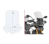 GIVI Burbuja incolora T.Tiger 900 Rallye 2020
