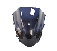 Cúpula moto Compatible Con CBR 1000RR Para 1000 RR 2004 2005 2006 2007 Parabrisas Negro Ahumado Deflector De Viento Para Parabrisas Motocicleta(Blue)