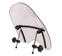 Cúpula moto Compatible Con Suzuki 1 Uds Ahumado Para Motocicleta Protector Parabrisas 7/8 "y 1" Accesorios Piezas Viento Pantalla Frontal