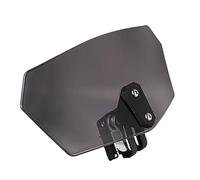 Cúpula moto Compatible Con Suzuki 1 Uds Deflector Viento Ahumado Para Motocicleta Reemplazo Modificación Flujo Aire Compatible Parabrisas