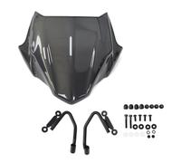 cúpula Moto para CB500F para CB400F CB 400F 500F 400 500 CB500 F 2016-2023 Accesorios Parabrisas Deflector De Protección contra El Viento(Dark Gray)