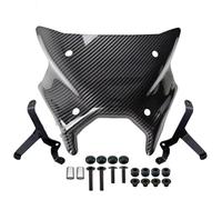 Cupula Moto para MT-09 2024 2025 para MT09 SP para Y-AMT Deflector de Parabrisas de Doble Burbuja para Motocicleta Carenabris(Carbon)