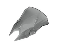 cúpula Moto para NINJA400 para NINJA500SE para NINJA500 para Parabrisas Race High 2019-2025 Parabrisas Sport Touring Serie Deflector De Doble Burbuja(LightSmoke)