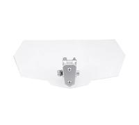 cúpula Moto para Scooters Motocicletas Motocicleta Universal Claro Ajustable Parabrisas Deflector De Viento