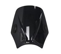Cupula Moto para Zontes GK-125 GK-125X GK-155 Parabrisas de Doble Burbuja para Motocicleta Carenabris(Negro)