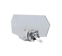 Cupula Moto Parabrisas Universal Transparente y Ajustable para Motocicleta. Deflector de Viento. Carenabris(Grey 2)