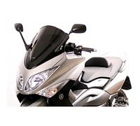 Cupula MRA Pantalla Racing "RM" YAMAHA T-MAX 500 (XP) 08-11 negro Pantalla Racing: Esta forma de pantalla ha sido desarrollada para el motociclismo y es utilizada por numerosos equipos de competición. La pantalla Racing es como la pantalla Original en su parte inferior pero lleva en medio una elevación con forma de cúpula. Así se reduce la presión del viento en el casco, mejorando la aerodinámica. EAN / núm. de pedido.: 4025066126064 Color: negro longitud: 570