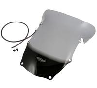 Cupula MRA Pantalla Touring YAMAHA TDM 850 -95 gris ahumado La pantalla Turismo tiene la misma forma que al Original pero lleva un deflector de viento orientado hacia arriba en el extremo final y a lo largo de toda su anchura. Así se desvía la presión del viento sobre el piloto, permitiendo un viaje relajado en recorridos largos. En algunos modelos de pantalla elevada, el deflector de viento viene sólo como una prolongación y no está orientado hacia arriba a fin de disminuir las