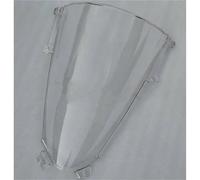 Cúpula/Parabrisas para Motocicleta para Ducati Panigale V2 V4 V4S 2018-2024 - Diseño De Doble Burbuja (Double Bubble) Y Deflector De Viento Parabrisas para Motocicleta(Claro)