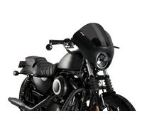 Cúpula Puig Dark Night para HARLEY-DAVIDSON SPORTSTER IRON XL 883 N 09-22 Ahumado Oscuro