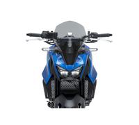 Puig 22424H New Generation Touring, pantalla deportiva fabricada en acrílico de alto impacto con diseño aerodinámico en túnel de viento, soportes metálicos y homologación TÜV, Ahumado