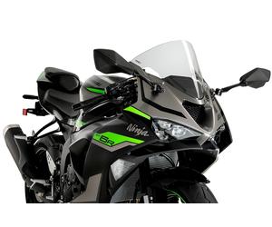 Cúpula Puig R-Racer para Kawasaki ZX-6R NINJA (año 2024-2026) - Transparente