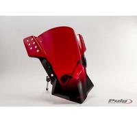 Cúpula Puig Rafale 6409 para moto KAWASAKI ER 6 N/F 12-16 | Z 1000 / R 17-20 | Z 650 17-26 | Z 900 / A2 17-19 Rojo