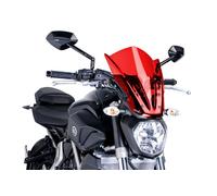Cúpula Puig Touring 7016 para moto YAMAHA MT 07 14-17 Rojo