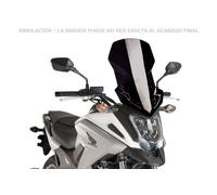 Puig 8910N Cúpula Touring PMMA Touring 4 mm, Negro