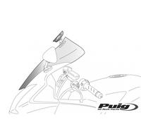 Puig 5904H Cúpula Touring con visera PMMA touring 4 mm, Ahumado