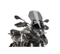 Cúpula Puig Touring para moto BENELLI TRK 502 16-26 | BENELLI TRK 502 X 18-26 | QJ MOTOR SRT 550 / X 23-26 Ahumado oscuro