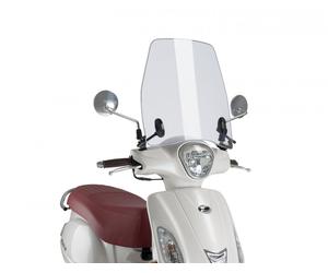 Cúpula Puig Trafic KYMCO MILER 125 17-22 | FILLY 125 18-21 Transparente