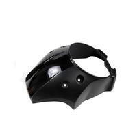 Cúpula Touring Carenado De Faro Delantero De Motocicleta Cubierta Máscara Horquilla Y Parabrisas para Rebel para CMX 300 CMX 500 2017 2018 2019 2020 2021 2022(Negro)