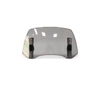 Cúpula Touring Extensión De Parabrisas Universal para Motocicleta, Deflector De Alerón Ajustable para BMW para F750GS F850GS G310GS G310R F800R F900XR F900R(Light Smoke)