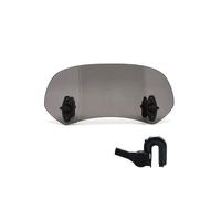 Cúpula Touring Extensor Universal para Parabrisas De Motocicleta, Extensión Ajustable con Abrazadera para Alerón, para BMW R1200GS R1300GS(B Small Smoke)