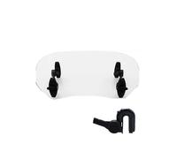 Cúpula Touring Extensor Universal para Parabrisas De Motocicleta, Extensión Ajustable con Abrazadera para Alerón, para BMW R1200GS R1300GS(B Small Transparent)